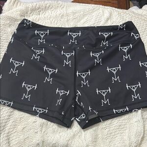 Black Women's Athletic Shorts